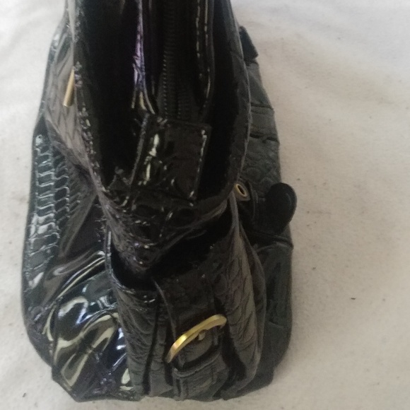 Vintage Chloe Elsie embossed croc leather gold bag - Picture 6 of 8